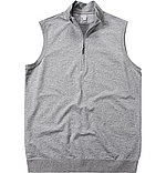 ASHWORTH French Half-Zip Vest grey AE8440