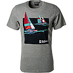 Barbour T-Shirt Seaton grey marl MTS0722GY52