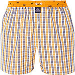 MC ALSON Boxer-Shorts 4257/gelb-weiß-blau